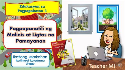 maayos na pamayanan drawing|ESP 3 QUARTER 3 WEEK 5.